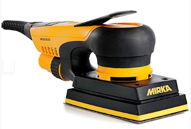 Шліфувальна електрична машинка MIRKA DEOS 353CV 81х133мм орбіта 3мм